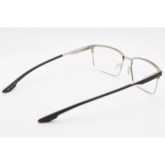 COLUMBIA C3016 002 BLACK SILVER MEN\'S EYEGLASSES FRAMES 59-17
